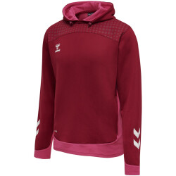 hummel LEAD Polyester Hoodie biking red XL
