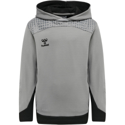hummel LEAD Polyester Hoodie Kinder grey melange 116