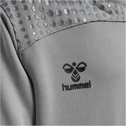 hummel LEAD Polyester Hoodie Kinder grey melange 116