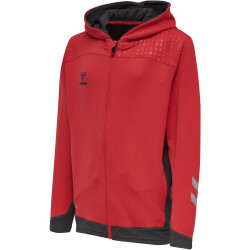 hummel LEAD Zip Polyester Hoodie Kinder true red 164