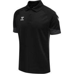 hummel LEAD Funktions-Poloshirt black S