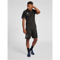 hummel LEAD Funktions-Poloshirt black S