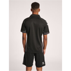hummel LEAD Funktions-Poloshirt black S