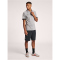 hummel LEAD Funktions-Poloshirt grey melange M