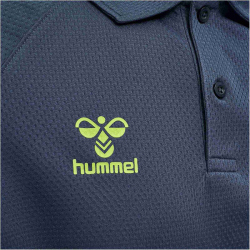 hummel LEAD Funktions-Poloshirt dark denim S