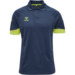 hummel LEAD Funktions-Poloshirt dark denim M