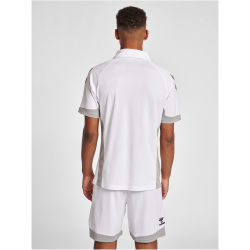 hummel LEAD Funktions-Poloshirt white M