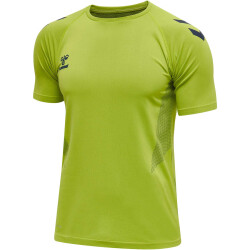 hummel LEAD Pro Seamless Trainingstrikot lime punch XS