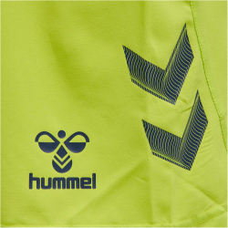 hummel LEAD Pro Trainingshose kurz lime punch M