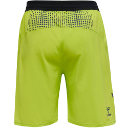 hummel LEAD Pro Trainingshose kurz lime punch XL