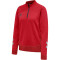 hummel LEAD Damen 1/2-Zip Pullover true red S