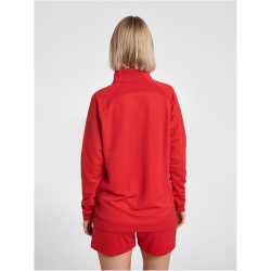 hummel LEAD Damen 1/2-Zip Pullover true red L