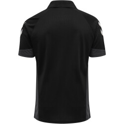 hummel LEAD Funktions-Poloshirt Kinder black 116
