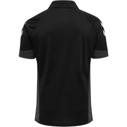 hummel LEAD Funktions-Poloshirt Kinder black 176