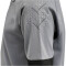 hummel LEAD Funktions-Poloshirt Kinder grey melange 116