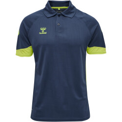 hummel LEAD Funktions-Poloshirt Kinder dark denim 116