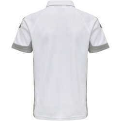 hummel LEAD Funktions-Poloshirt Kinder white 116
