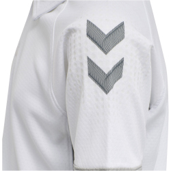 hummel LEAD Funktions-Poloshirt Kinder white 116