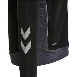 hummel LEAD Damen Polyester Zip Jacke black M