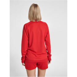 hummel LEAD Damen Polyester Zip Jacke true red M