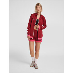 hummel LEAD Damen Polyester Zip Jacke biking red XS