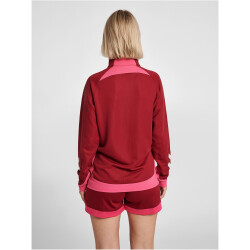 hummel LEAD Damen Polyester Zip Jacke biking red XS