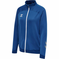hummel LEAD Damen Polyester Zip Jacke true blue XS