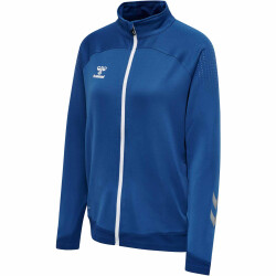 hummel LEAD Damen Polyester Zip Jacke true blue M