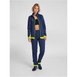 hummel LEAD Damen Polyester Zip Jacke dark denim XS