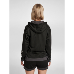 hummel LEAD Damen Polyester Hoodie black XS