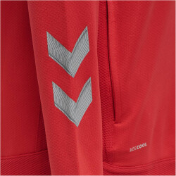 hummel LEAD Damen Polyester Hoodie true red L