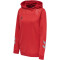 hummel LEAD Damen Polyester Hoodie true red L