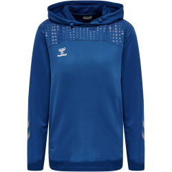hummel LEAD Damen Polyester Hoodie true blue XS