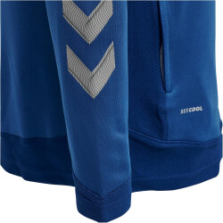 hummel LEAD Damen Polyester Hoodie true blue XL