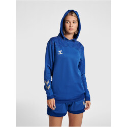 hummel LEAD Damen Polyester Hoodie true blue XL