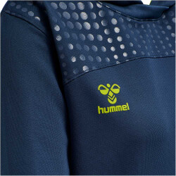 hummel LEAD Damen Polyester Hoodie dark denim XS