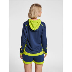 hummel LEAD Damen Polyester Hoodie dark denim XS
