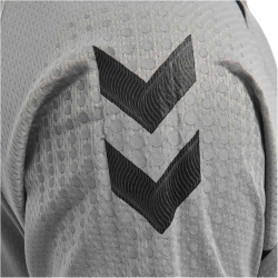 hummel LEAD kurzarm Polyester Trikot grey melange L