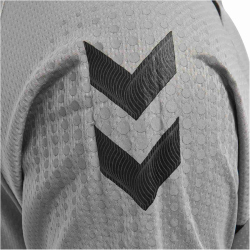 hummel LEAD kurzarm Polyester Trikot grey melange L