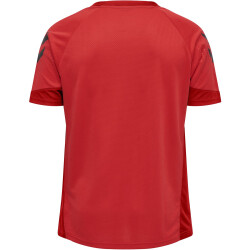 hummel LEAD kurzarm Polyester Trikot true red S