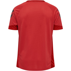 hummel LEAD kurzarm Polyester Trikot true red L