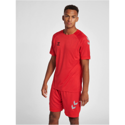 hummel LEAD kurzarm Polyester Trikot true red XL