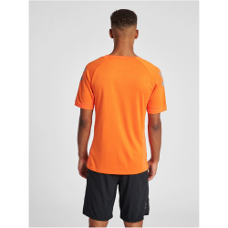 hummel LEAD kurzarm Polyester Trikot orange tiger S