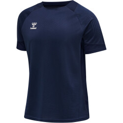 hummel LEAD kurzarm Polyester Trikot marine S