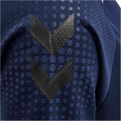 hummel LEAD kurzarm Polyester Trikot marine S