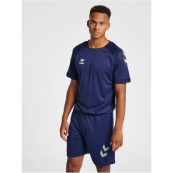 hummel LEAD kurzarm Polyester Trikot marine S