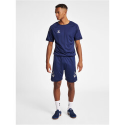 hummel LEAD kurzarm Polyester Trikot marine S