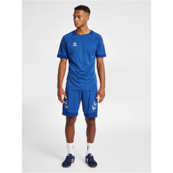 hummel LEAD kurzarm Polyester Trikot true blue M