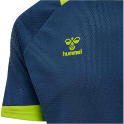 hummel LEAD kurzarm Polyester Trikot dark denim S