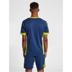 hummel LEAD kurzarm Polyester Trikot dark denim S